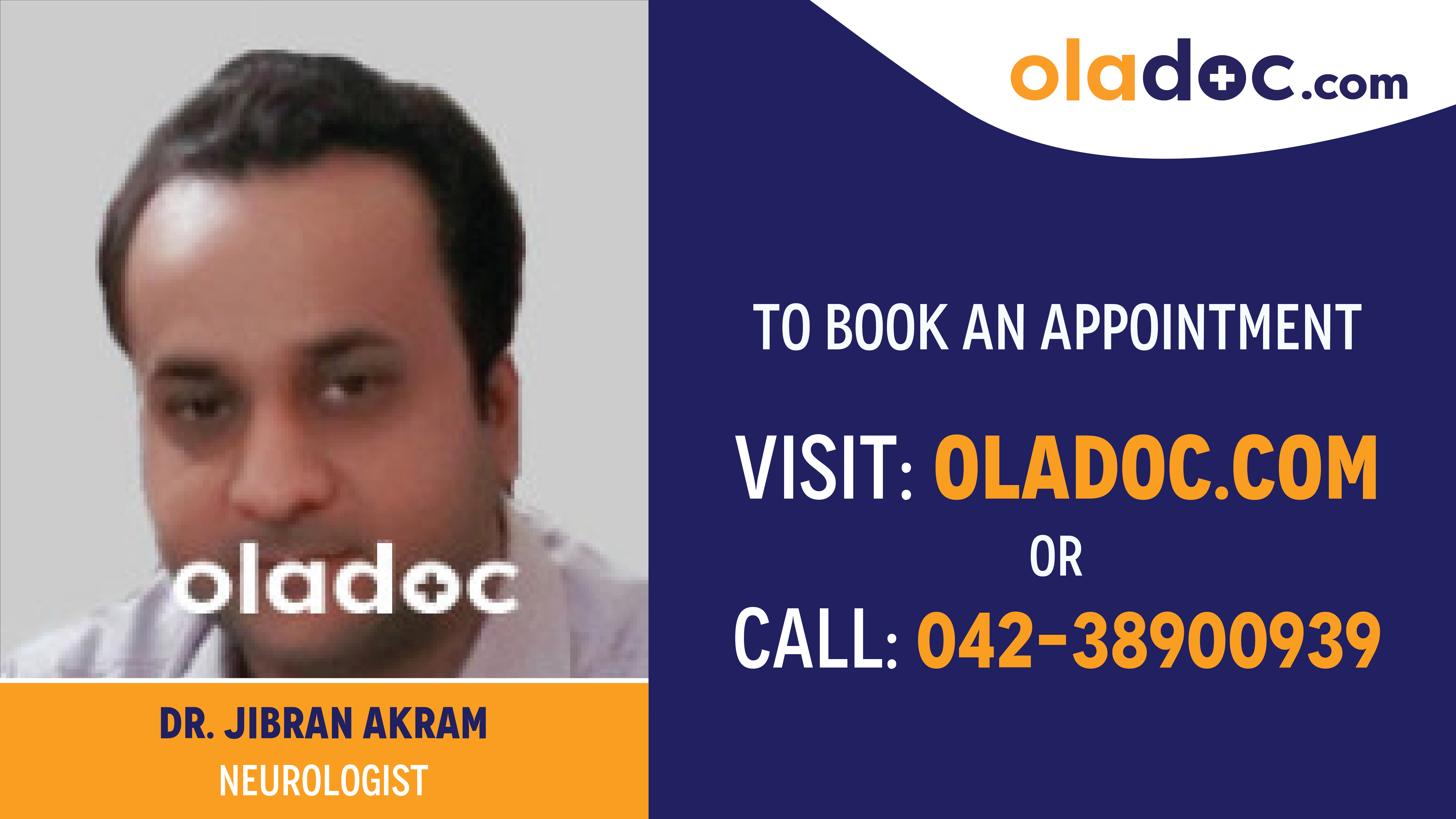 Book appointment with Dr.Jibran Akram-best Neurologist in Multan